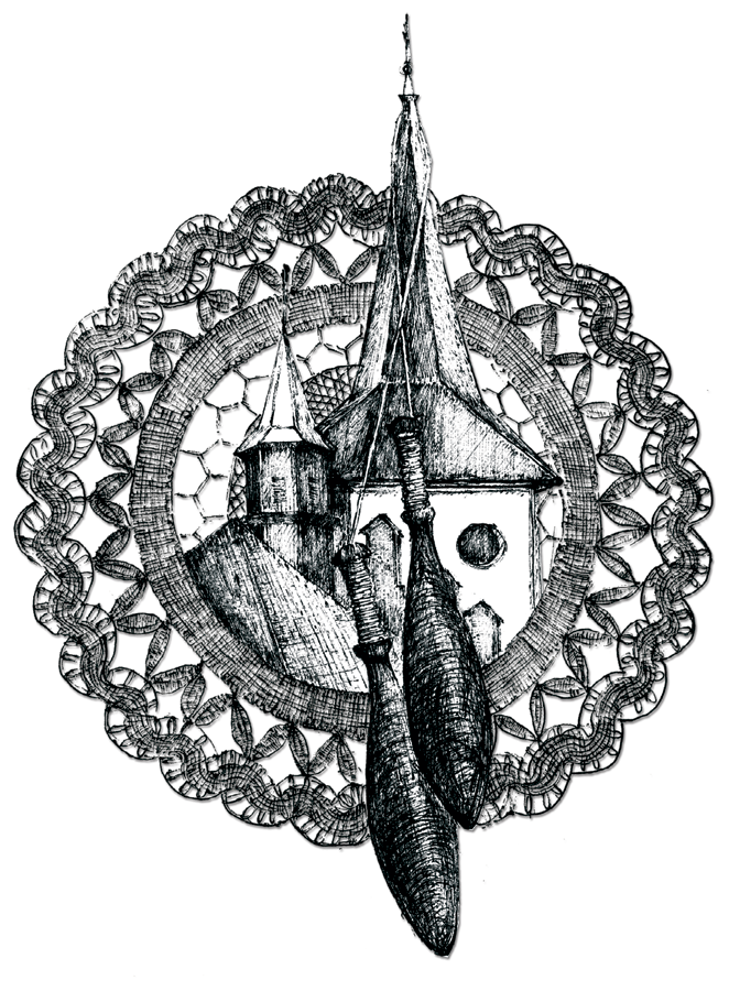 Logo koronki klockowej